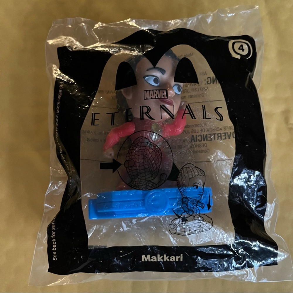 Happy Meal Toy Marvels eternals Macdonald’s action figure Makkari #4